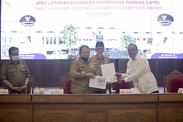 Pemkab Jember Ikuti Entry Meeting Pemeriksaan BPK RI Jatim Atas LKPD T.A. 2020